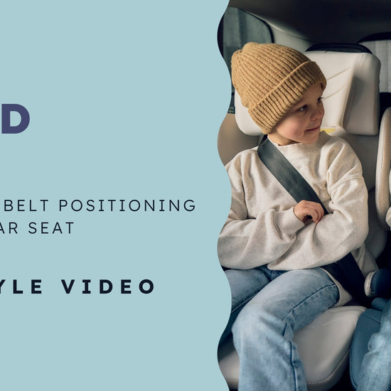 Axkid UP High Back Belt Positioning Booster Car Seat