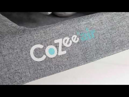 Tutti Bambini CoZee Air Bedside Crib - Oak / Light Pink