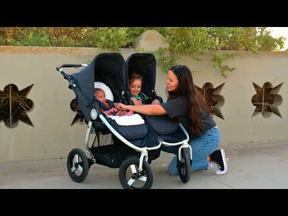 Bumbleride Indie Twin Side by Side Double Stroller - Black