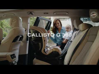 Cybex Callisto G 360 Rotating All-in-One Convertible Car Seat - Nightfall Black