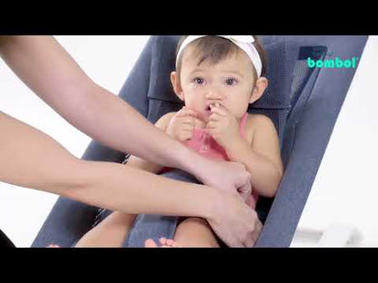 Bombol Bamboo 3D Knit Bouncer - Pebble Grey