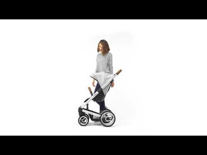 Mutsy Igo Stroller, Farmer Collection - Dark Grey/Mist