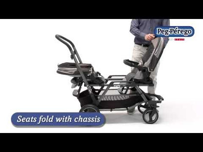 Peg Perego Duette Piroet Double Stroller - Atmosphere