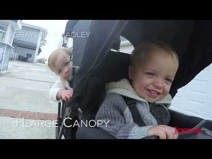 Joovy Caboose Too Ultralight Stand-On Tandem Stroller in Black