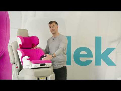 Clek Oobr High Back Belt Positioning Booster Car Seat - Railroad Ziip