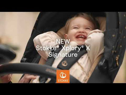 Stokke Xplory X Signature Stroller + Stokke Pipa Travel System Bundle - Signature Black / Black
