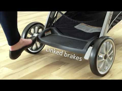 Chicco BravoFor2 Stroller - Zinc