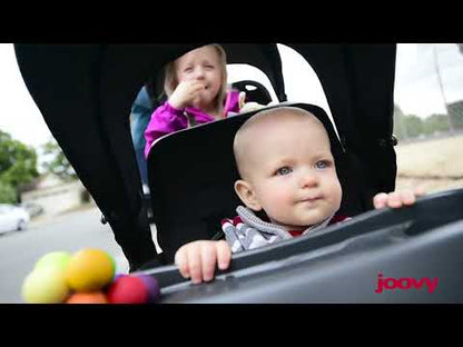 Joovy Big Caboose Triple Stroller - Slate