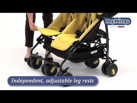 Peg Perego OPEN BOX Pliko Mini Twin - Mod Black