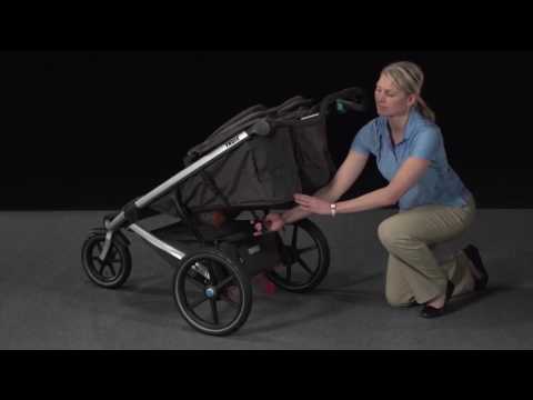Thule OPEN BOX Urban Glide Double Jogging Stroller - Thule OPEN BOX Blue