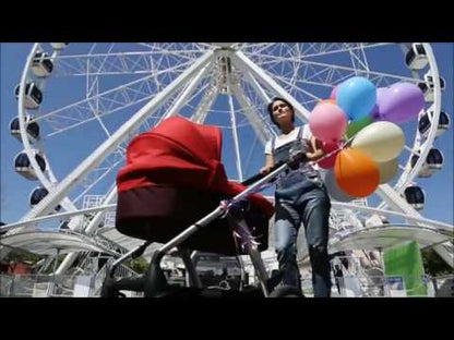 Mamas & Papas Sola 2 Chrome Stroller - Mulberry