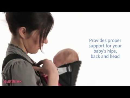 BabyBjörn Baby Carrier Active - Black, Mesh