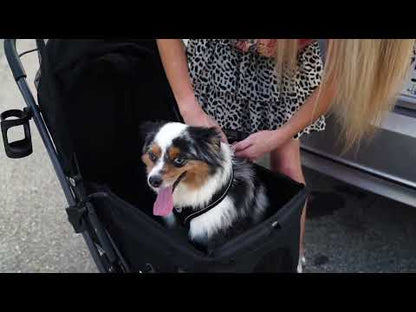 WonderFold Pet Stroller - Black