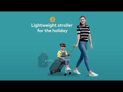 Micro Kickboard Luggage Eazy - Green