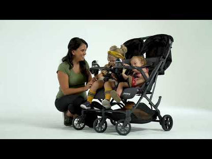 Joovy Kooper X2 Compact Double Stroller - Paprika