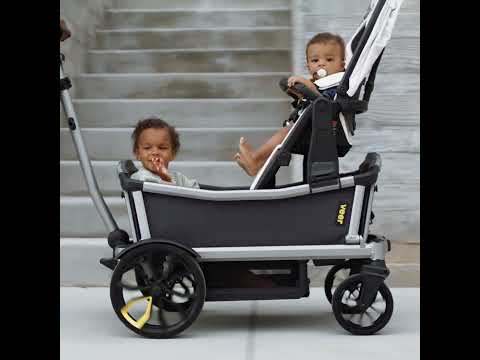 Veer Cruiser City Stroller Wagon Essentials Bundle - Grey