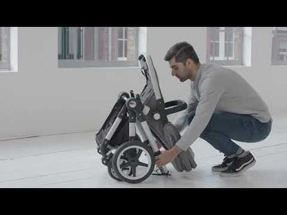 Bugaboo Lynx Complete Stroller - Aluminum/Black/Fresh White