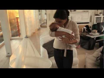 BabyBjorn Cradle + Fitted Sheet + Canopy Bundle - White