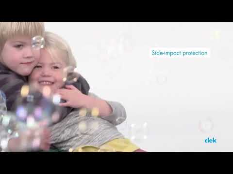 Clek Foonf Narrow Convertible Car Seat With Anti-rebound Bar - Vintage Ziip