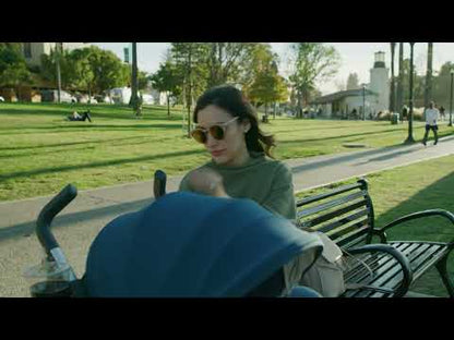 UPPAbaby G-Luxe Umbrella Stroller - Jordan (Charcoal/Red Stitch/Silver)