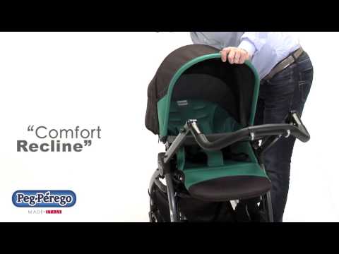 Peg Perego OPEN BOX Book Pop Up Stroller - Aquamarine