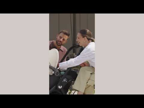 PEG City Loop Double Stroller + Primo Viaggio Lounge Travel System Bundle - Black / True Black / True Black - CLP-DBL-TRVL-LOUNGE-TRBLK