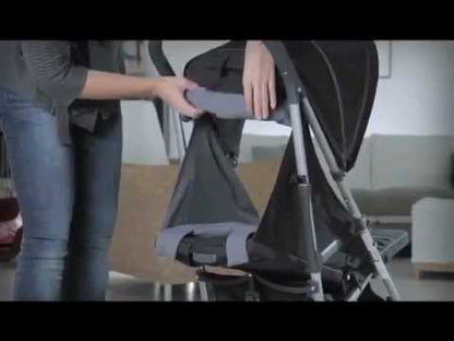 Cybex Onyx Black Stroller - Purple Potion