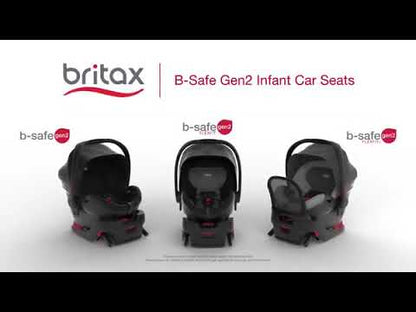 Britax B-Safe Gen2 FlexFit Lightweight Infant Car Seat - Cowmooflage 2.0 (SafeWash)
