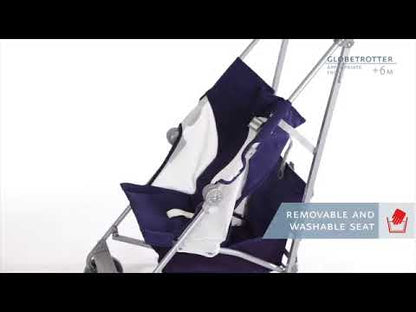 Maclaren 2016/2017 Globetrotter Umbrella Stroller - Medeival/Blue White