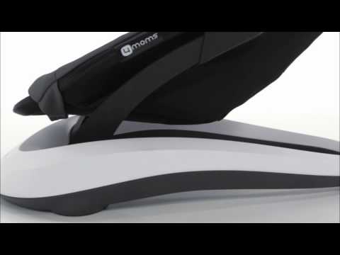 4moms BounceRoo Bouncer Seat - Silver Plush