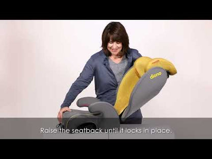 Diono Monterey 2XT Latch 2-in-1 Booster Car Seat - Yellow Sulphur