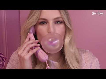 Cybex Priam 3 Complete Stroller with Lux Bassinet Bundle - Simply Flowers - Nude Beige