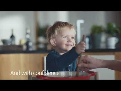 Tripp Trapp Complete High Chair Bundle - Whitewash / Robot Grey