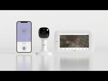 Hubble Connected Nursery Pal Crib Edition Smart Baby Monitor