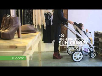 Quinny Moodd Stroller - Bold Block Red