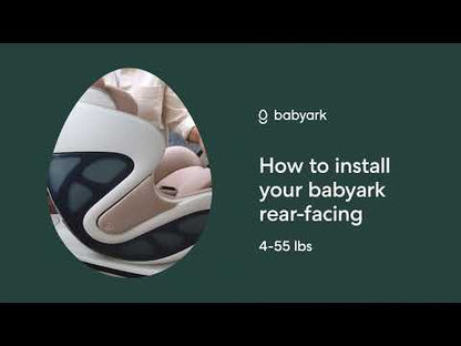 Babyark Convertible Car Seat - Premium - Eggshell / Midnight Blue