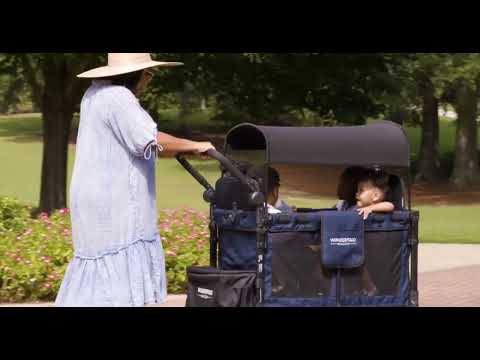 Wonderfold W4 Elite / Luxe Carriage Fabric - Storm Blue