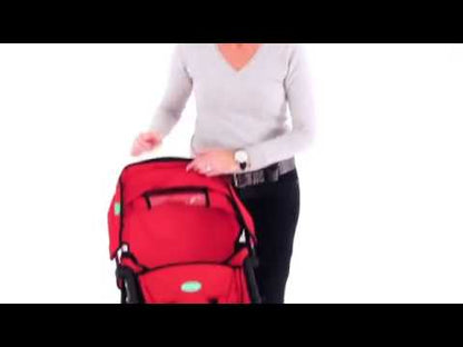 QuickSmart Easy Fold Compact Stroller in Geometric Grey