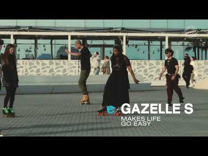 Cybex eGazelle S Electronic Assist Stroller - Black Frame / Moon Black