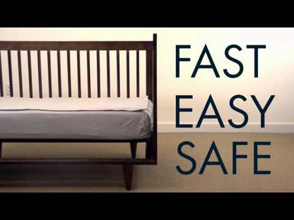 QuickZip Crib Zipper Sheet - Blue