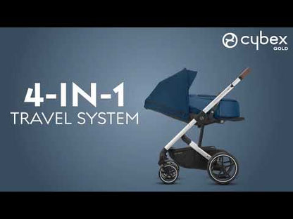 Cybex OPEN BOX Balios S Lux Full Size Stroller - Magnolia Pink