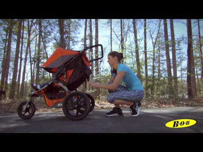 BOB Revolution FLEX Duallie Double Stroller - Orange