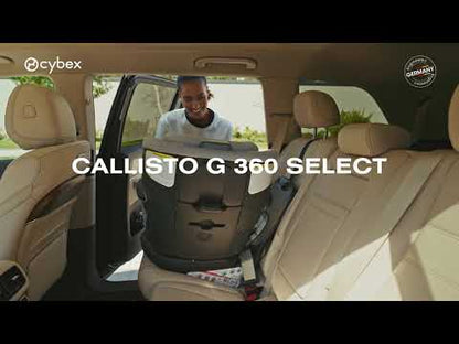 Cybex Callisto G 360 SELECT Rotating All-in-One Convertible Car Seat - Grey