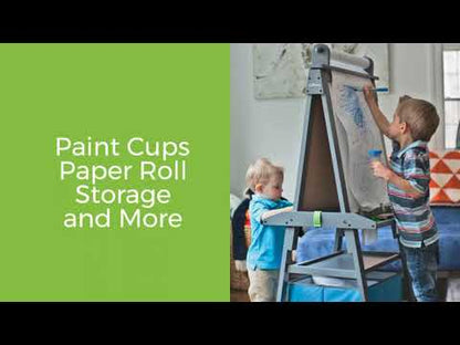 Little Partners Deluxe Art Easel Center - Soft White