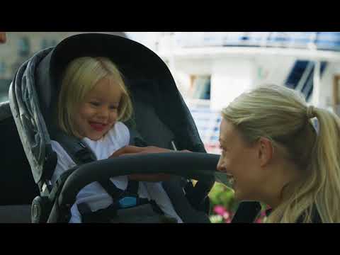 Thule OPEN BOX Sleek Stroller - Grey Melange