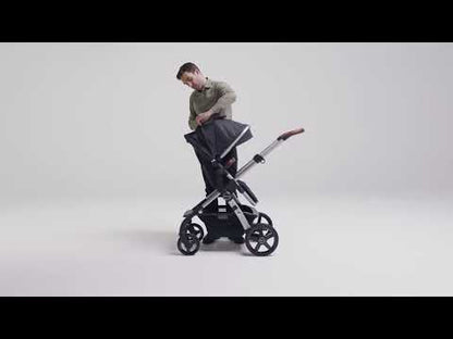 Silver Cross Wave Single-to-Double Stroller - Charcoal