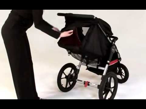 Baby Jogger OPEN BOX Summit XC Triple Stroller in Red/Black