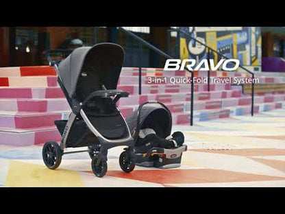 Chicco Bravo Trio Travel System - Lake
