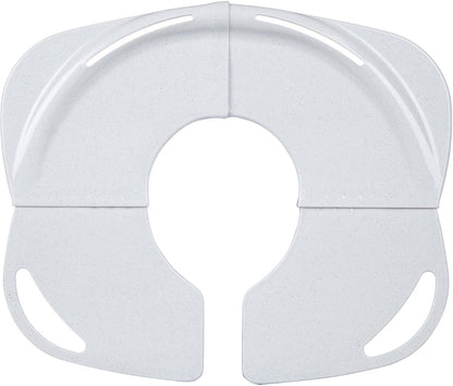 Primo Folding Potty Seat with Handles - White - PRI-521W