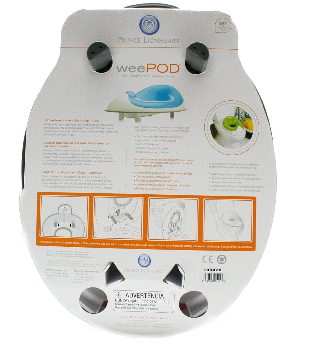 Prince Lionheart weePOD - Poppy Pink - 7408